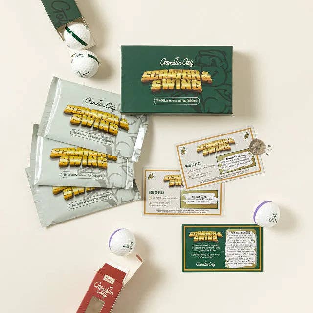 Scratch & Swing™ Scratch Off Golf Game