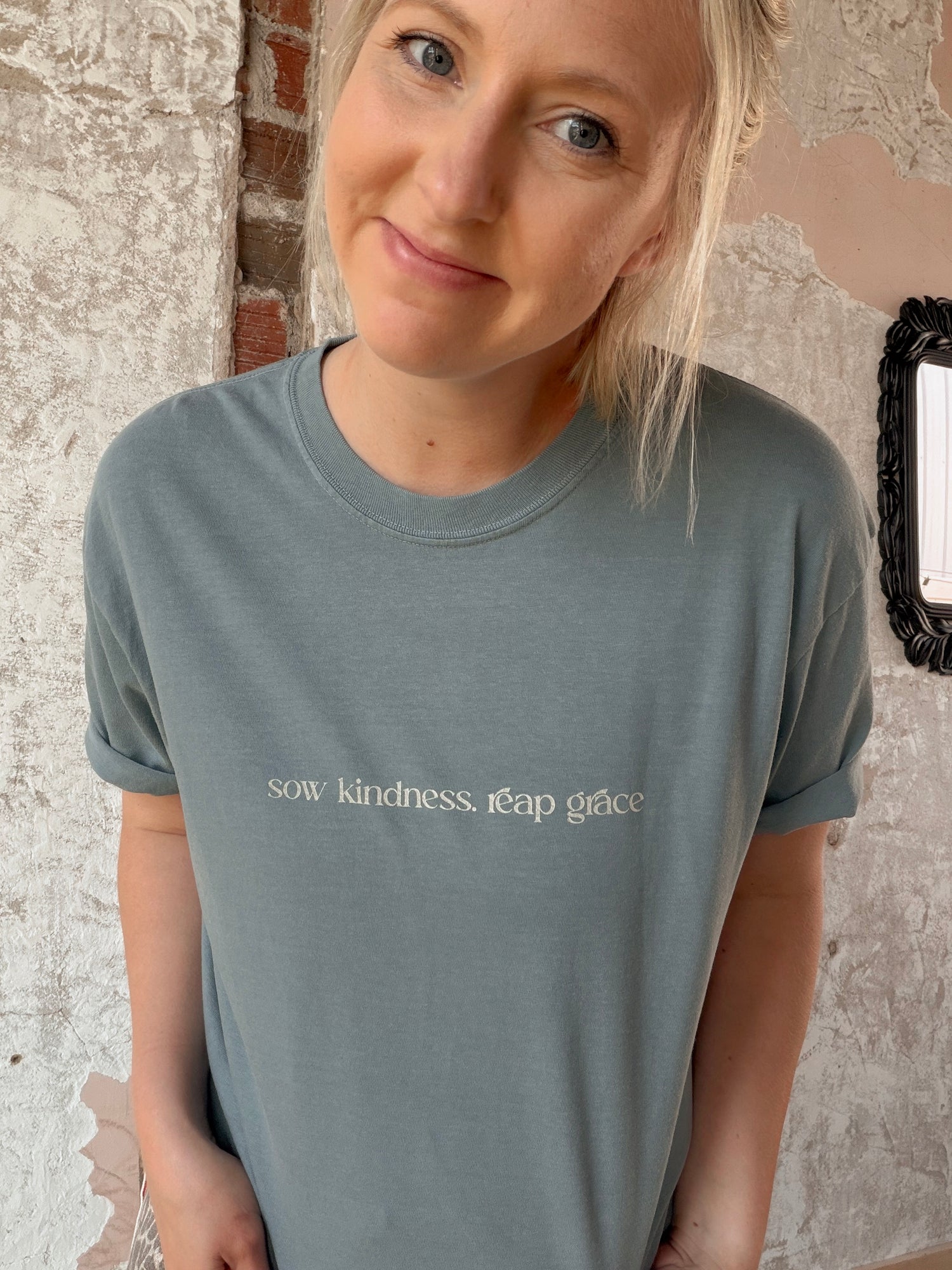 Sow Kindness Reap Grace Graphic Tee