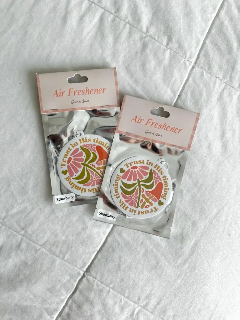 Trust in His Timing Air Freshener