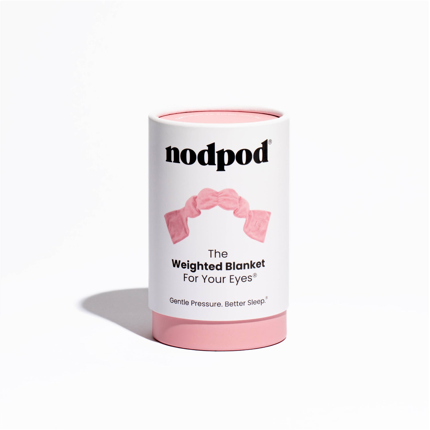 Nodpod Weighted Sleep Eye Mask - Blush