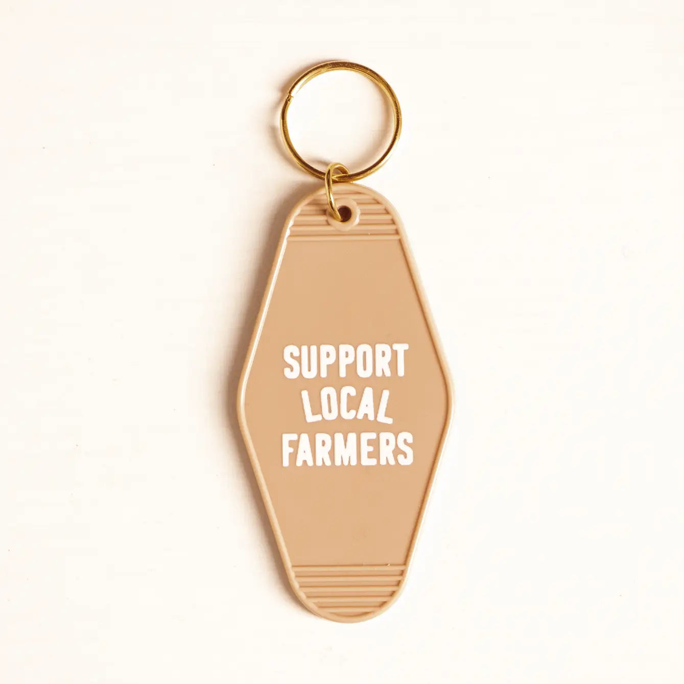 Support Local Farmers Keychain