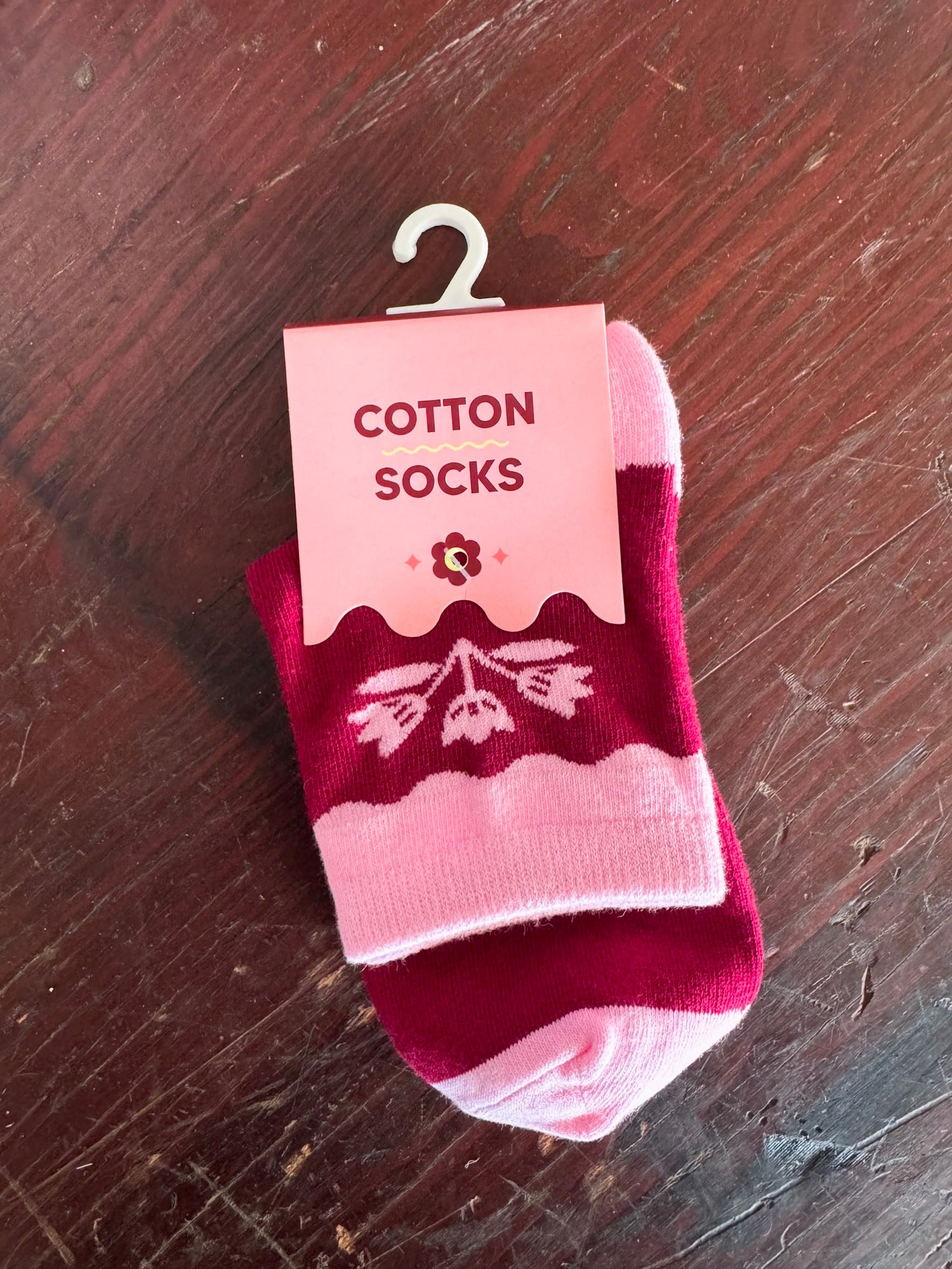 Have a Nice Day Tulip Socks