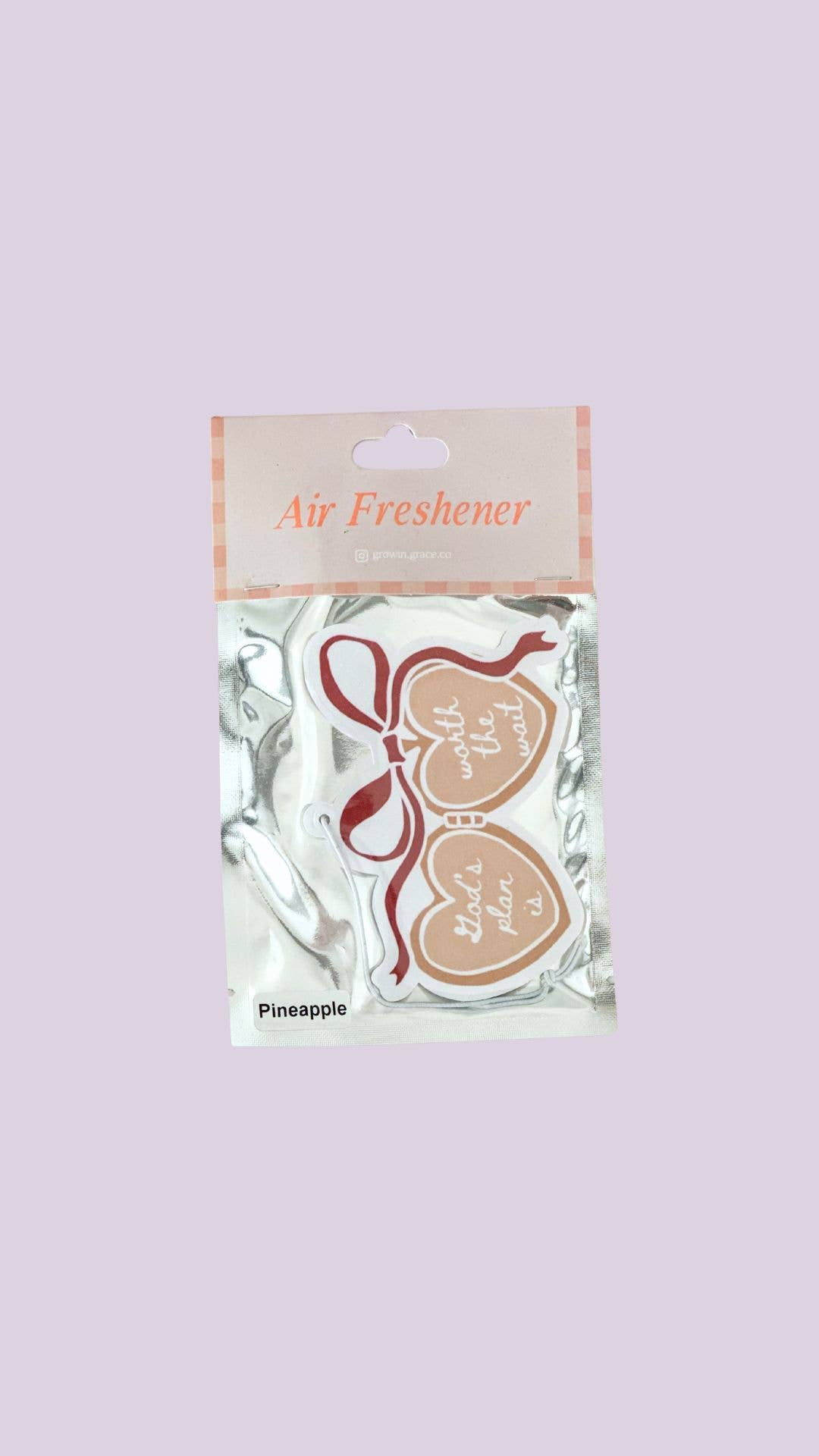 God's Plan is Worth the Wait Air Freshener