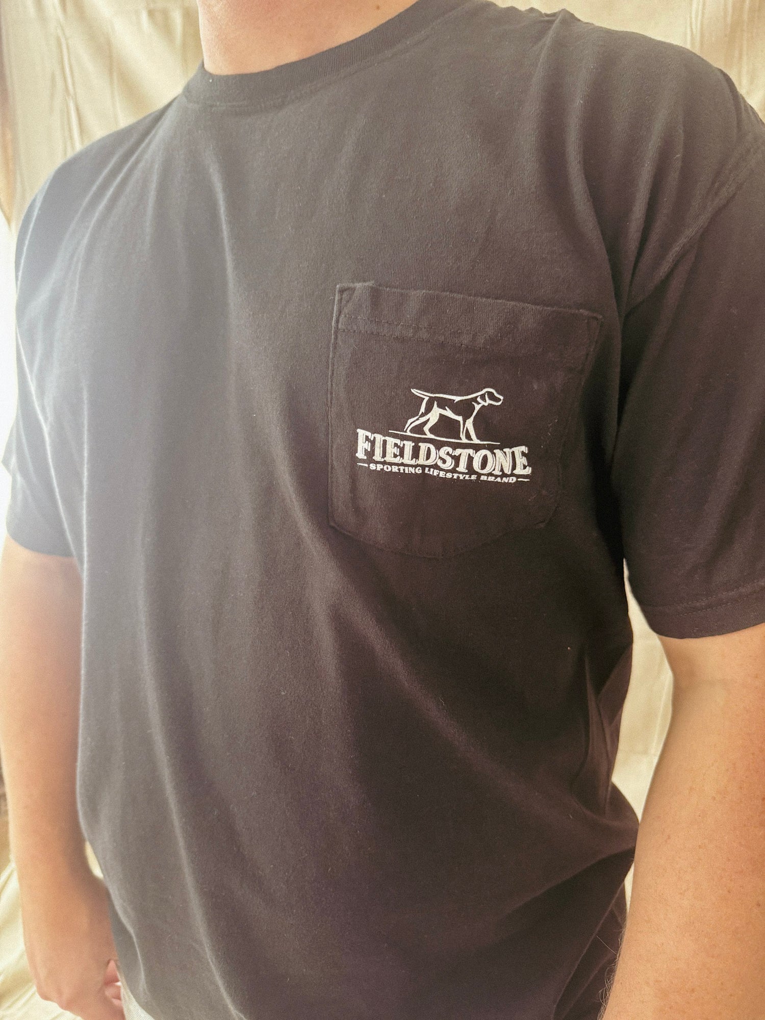 Fieldstone Camo Logo Tee