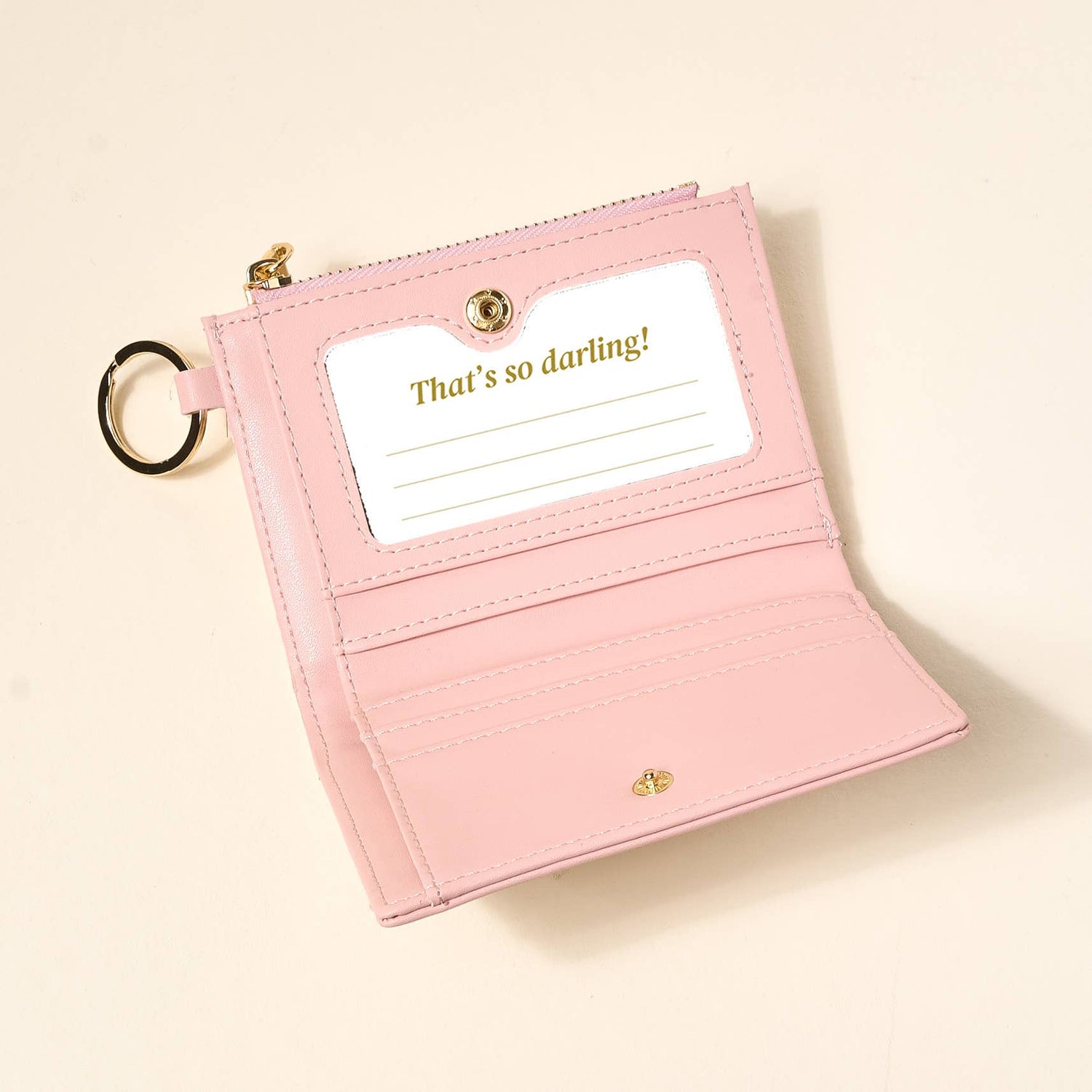 Luxe Pocket Wallet – Everbloom Dusty Rose