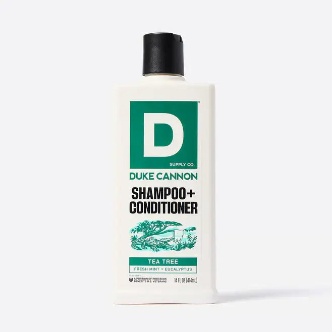Duke Cannon Shampoo + Conditioner
