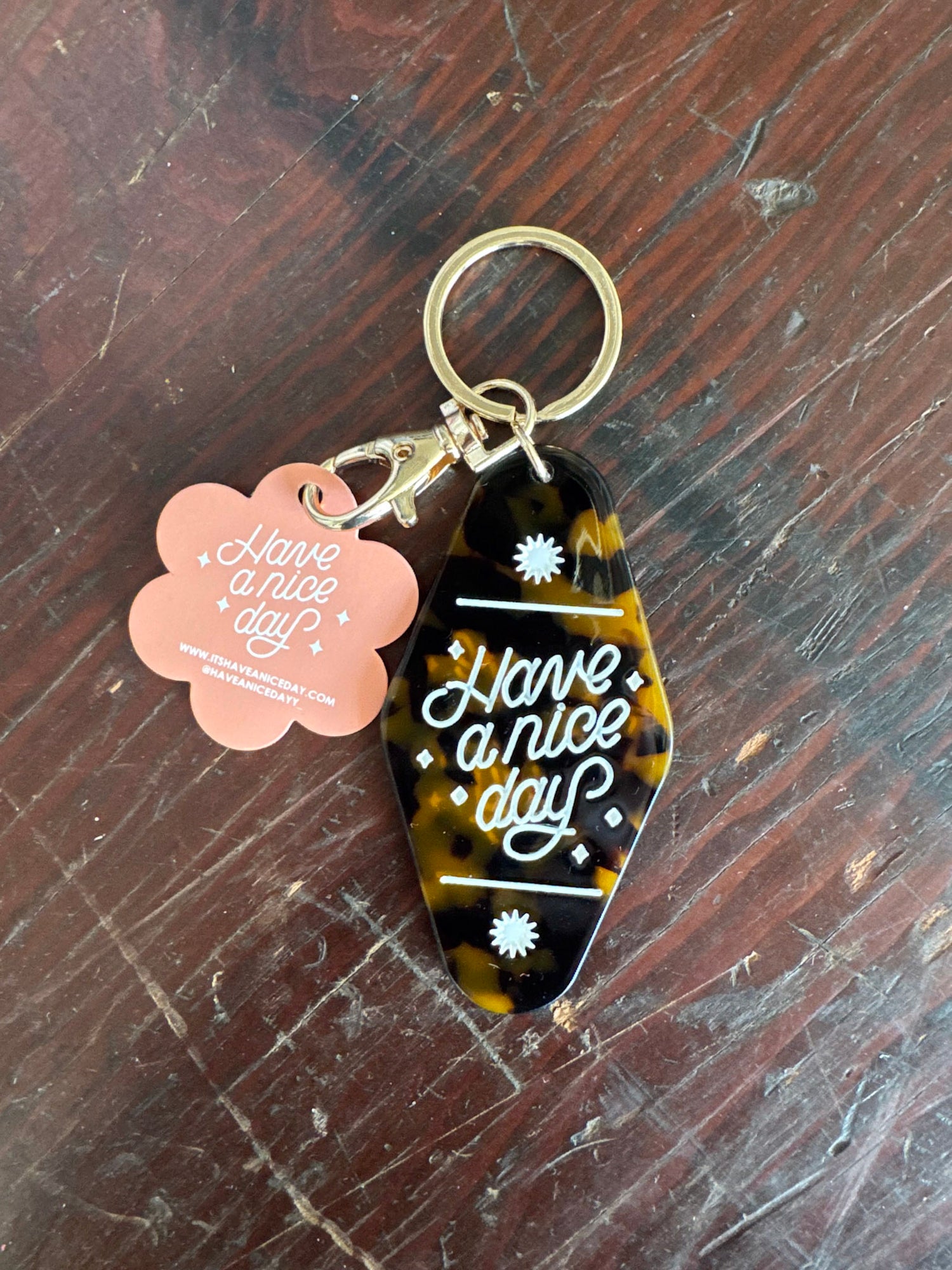 Have a Nice Day Motel Keychain