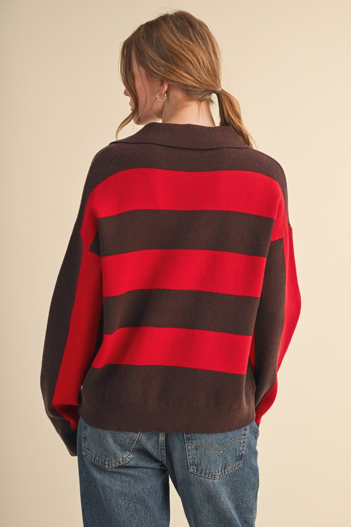 Striped Rugby Sweater