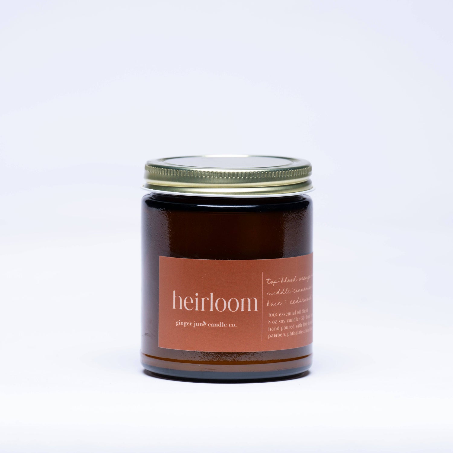 Heirloom 8 oz. Soy Candle