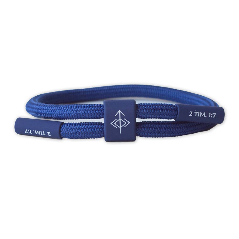 Faith Over Fear Christian Cord Bracelet