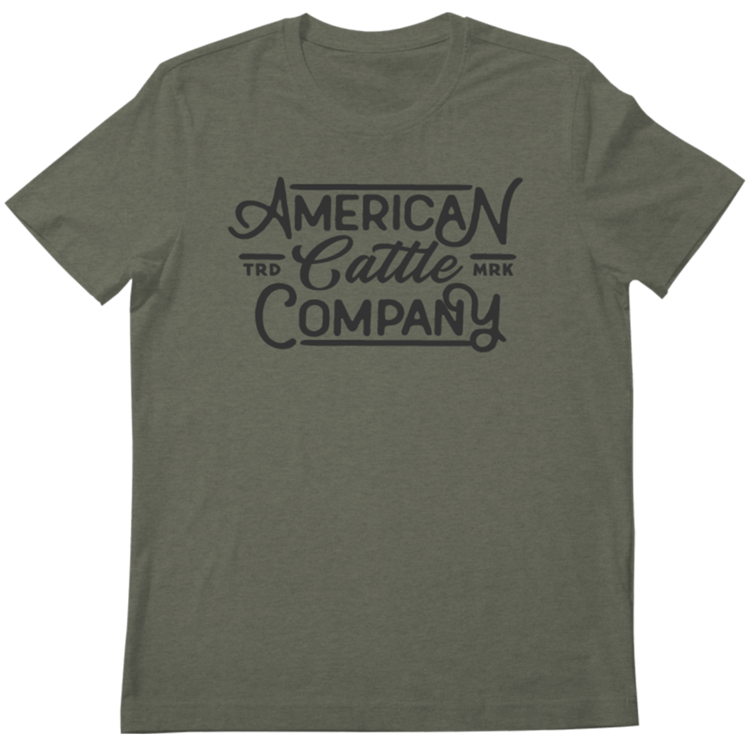 American Cattle Company Script Tee