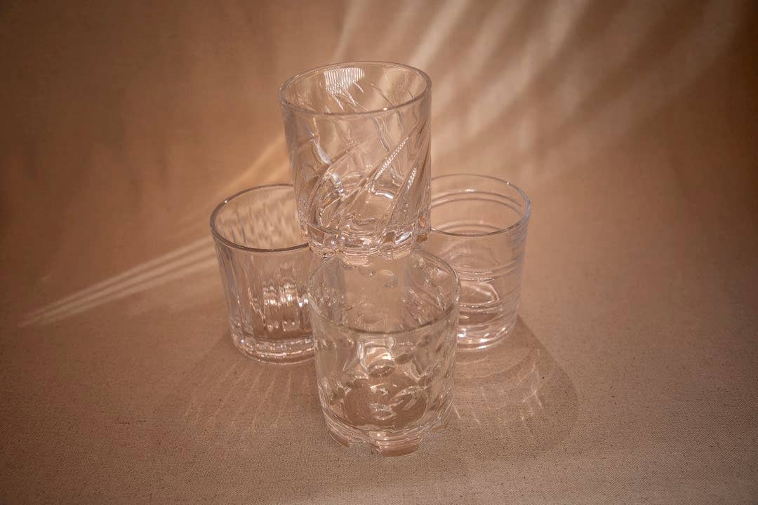 Bourbon Baggers Fidget Spinner Glasses