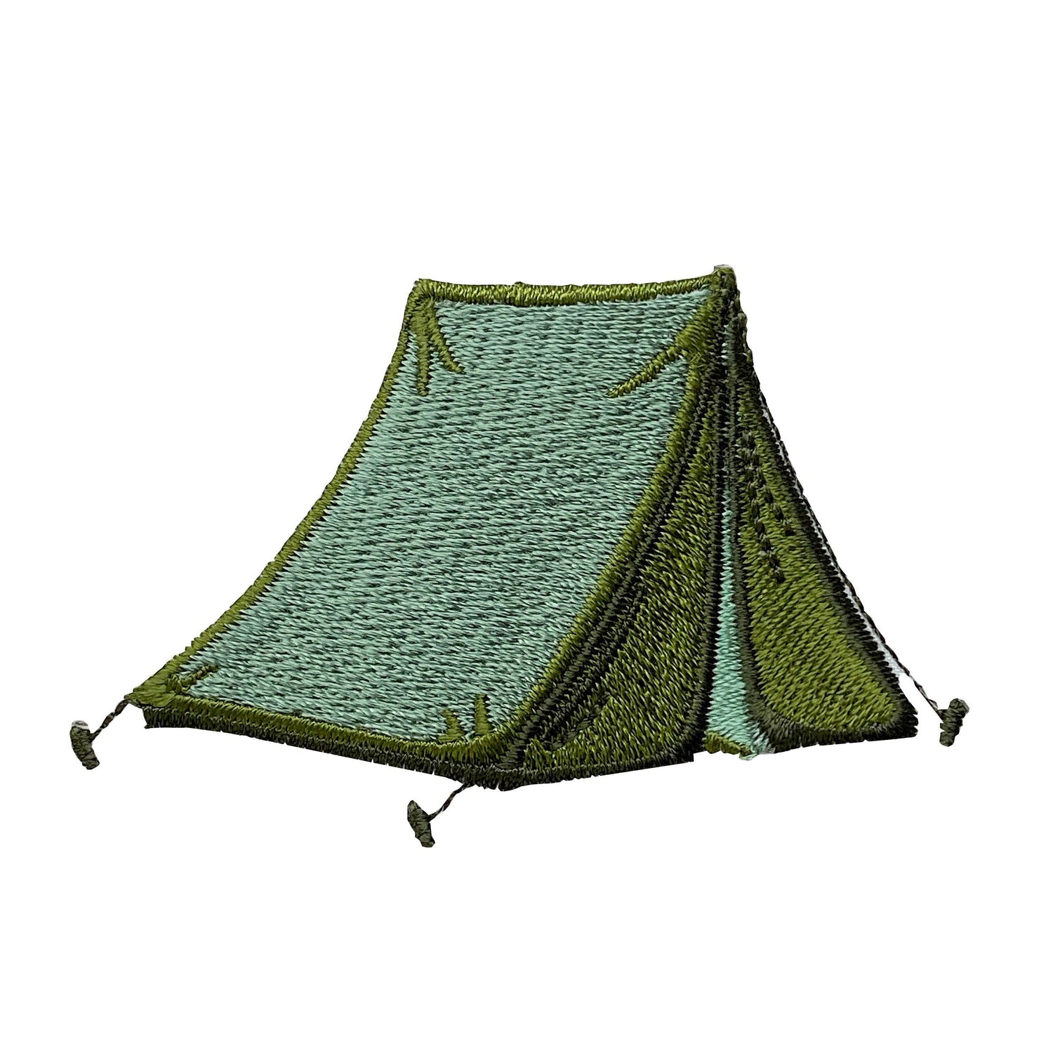Camping Tent Iron on Patch