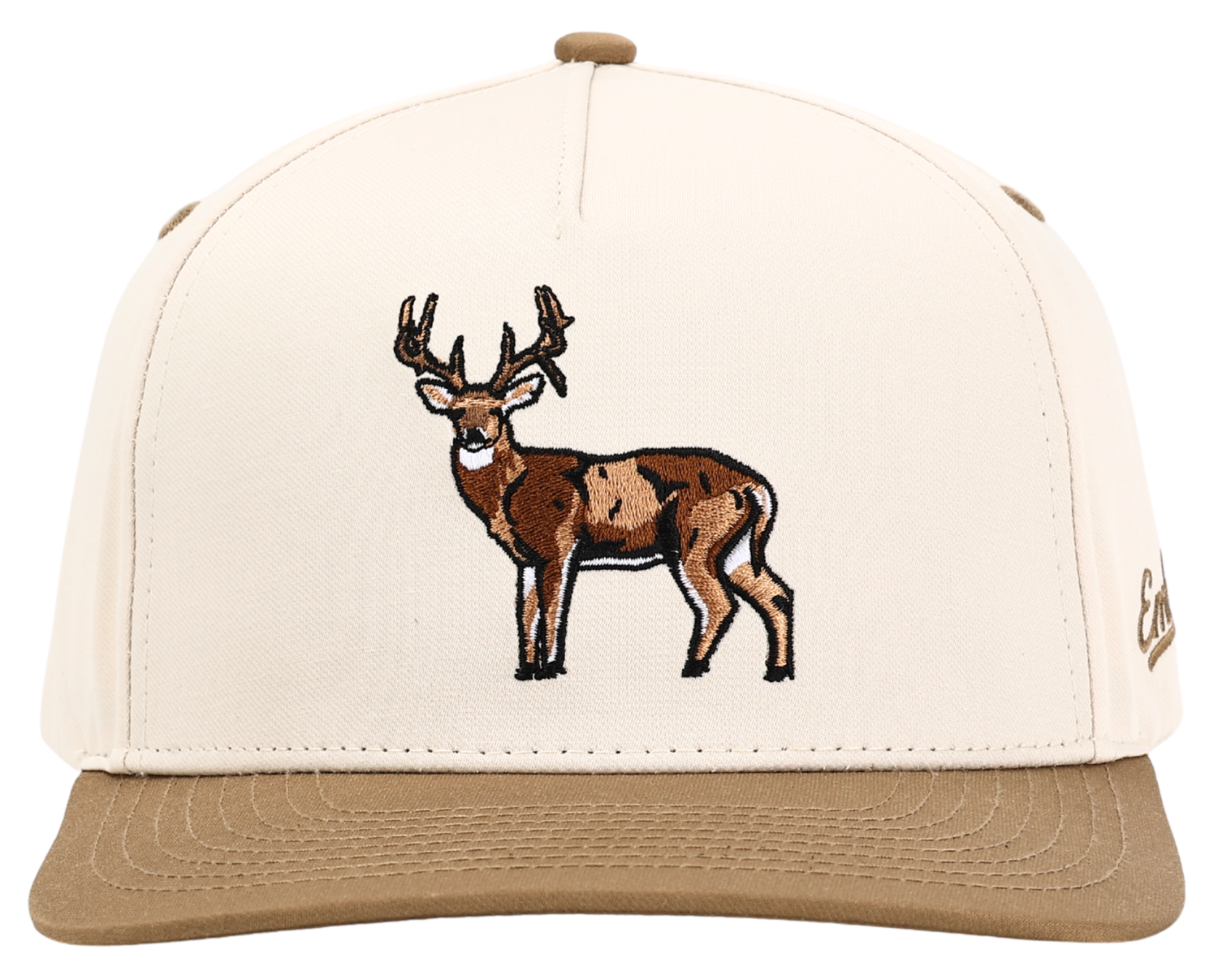 Cream/Tan Buck Trucker Hat