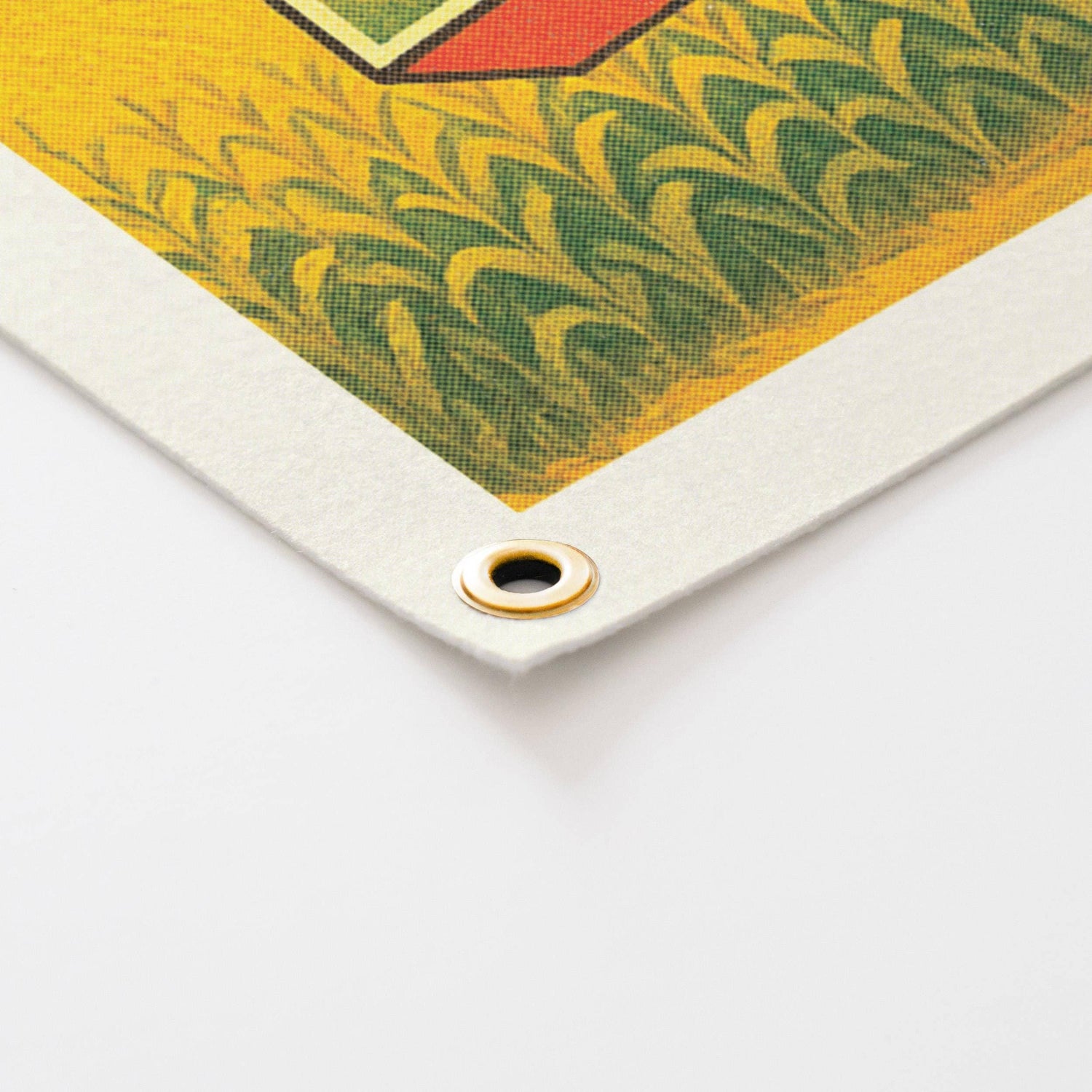 Greetings From Iowa Postcard Felt Banner