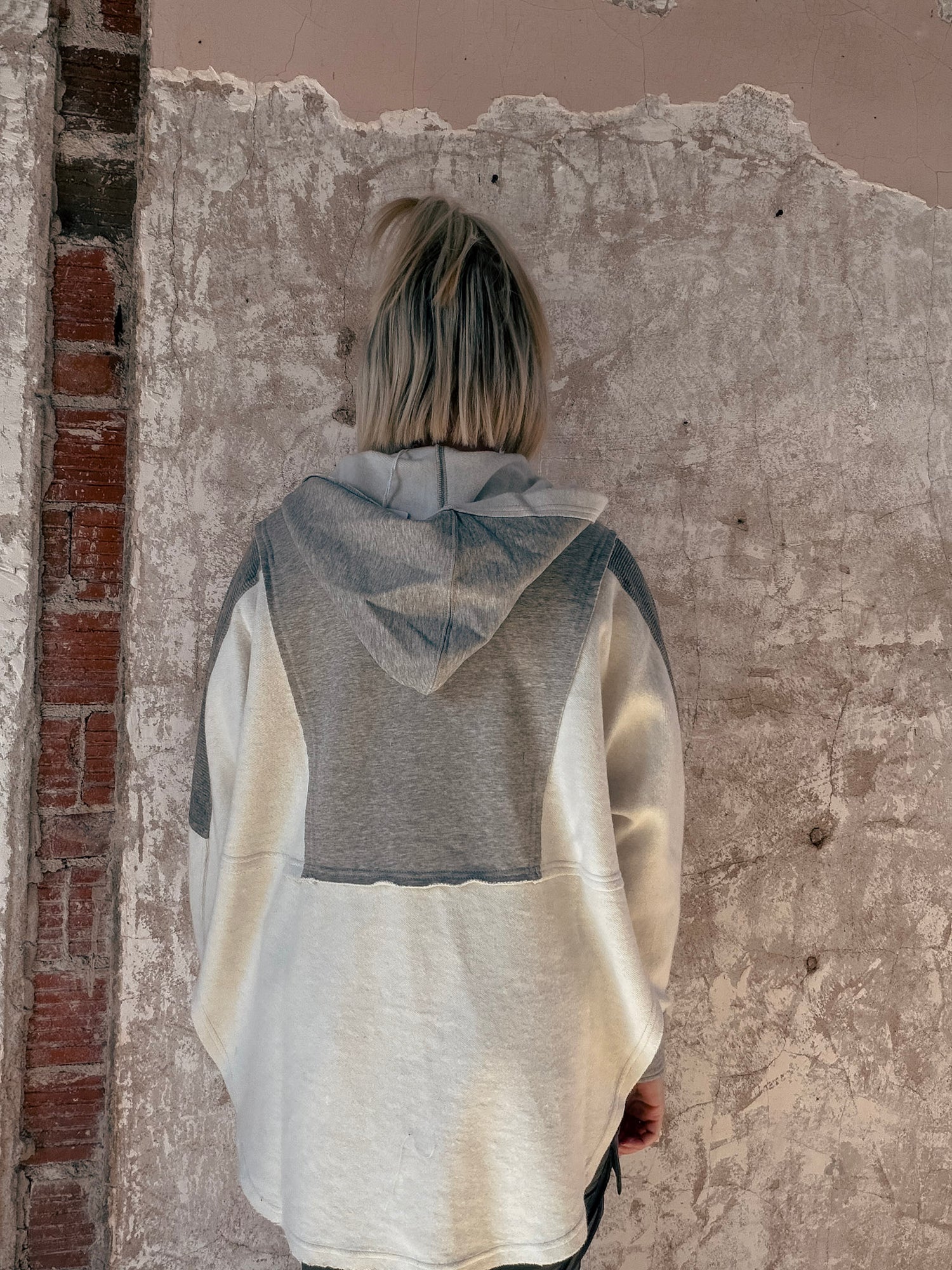 Mixed Media Pullover