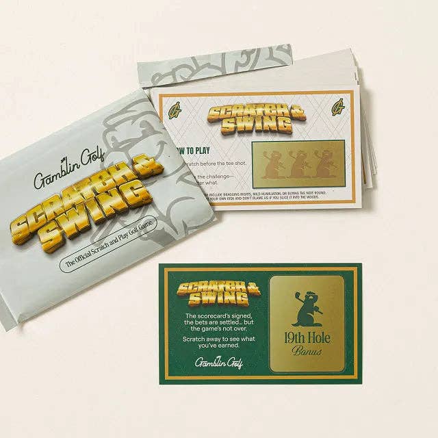 Scratch & Swing™ Scratch Off Golf Game