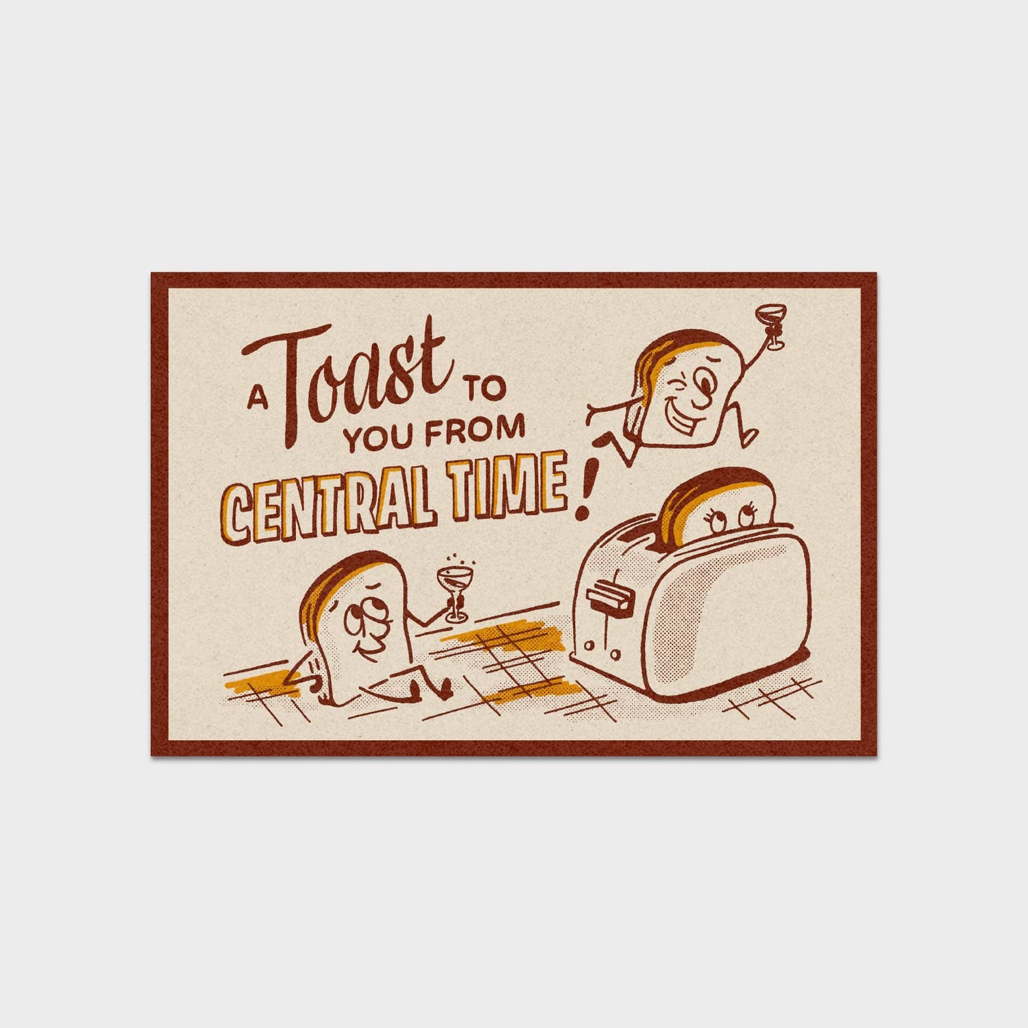 Central Time Postcards (Assorted 6 pack)