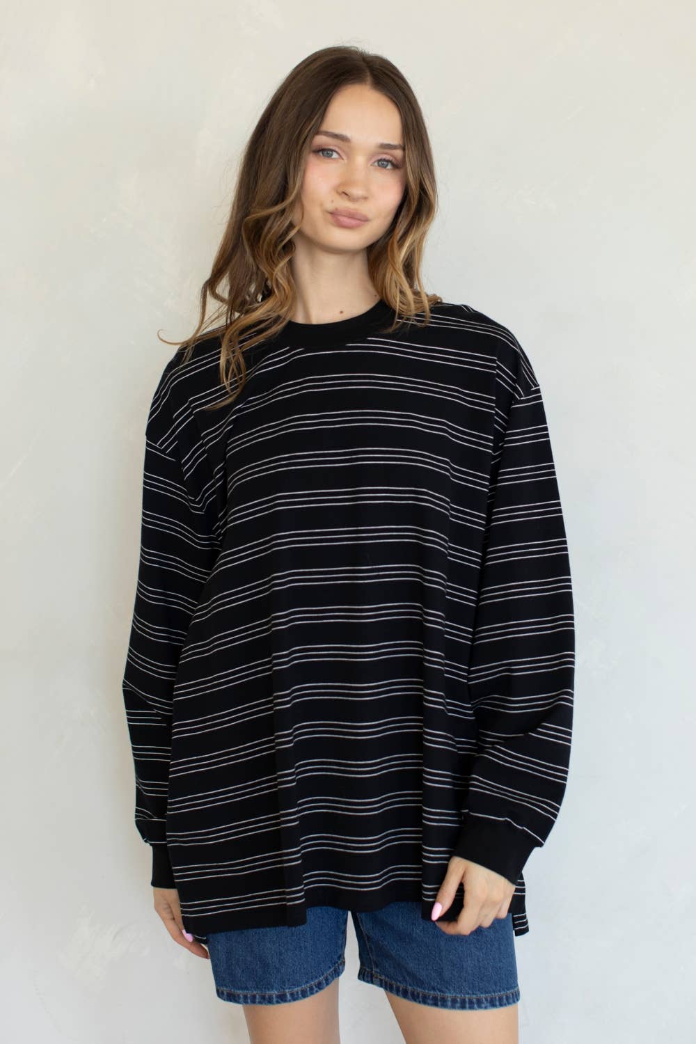 Soraya Striped Long Sleeve Top
