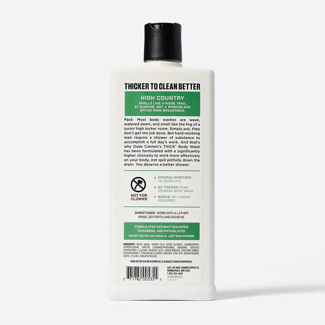 Duke Cannon Body Wash