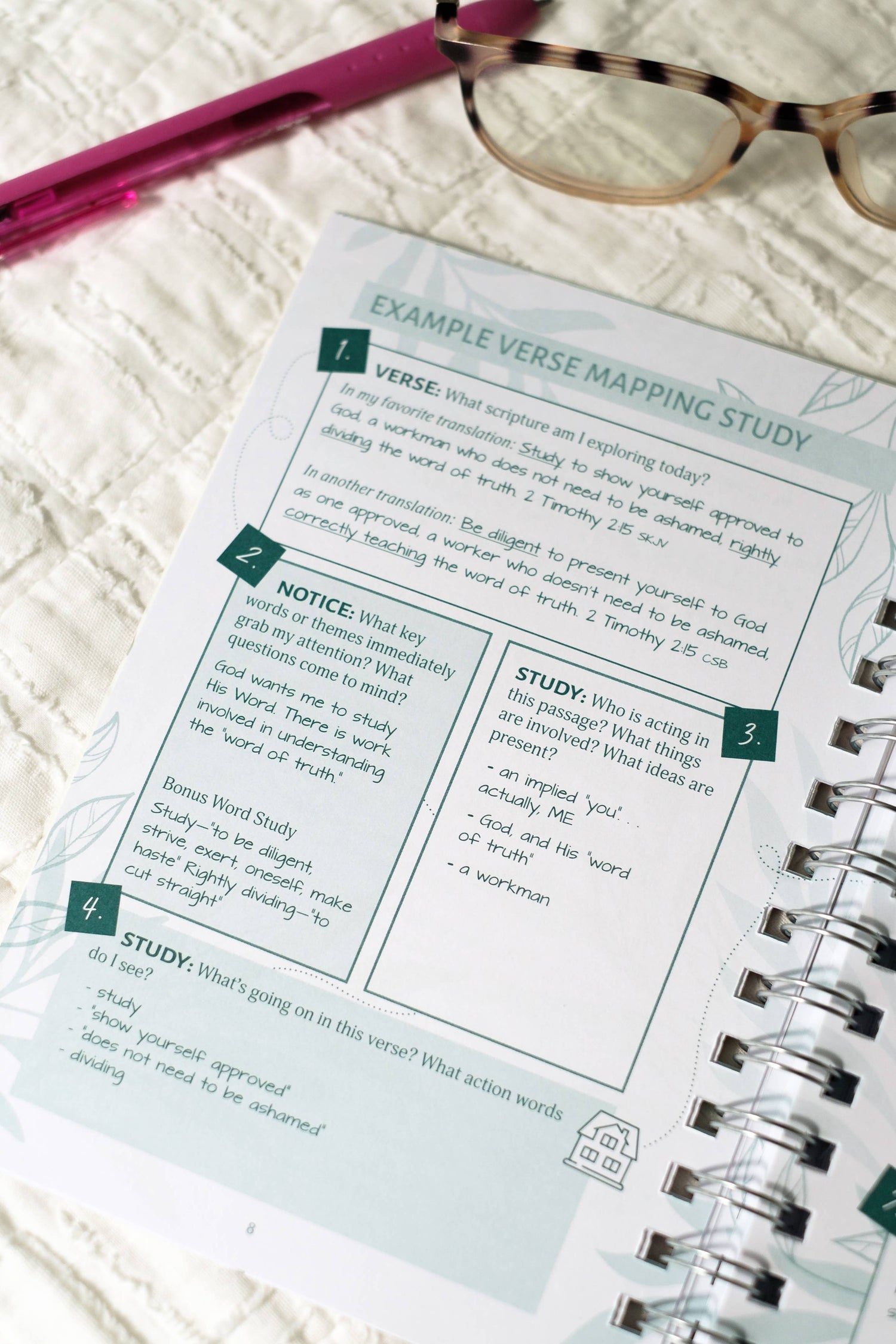 Bible Study Collective Verse Mapping Journal