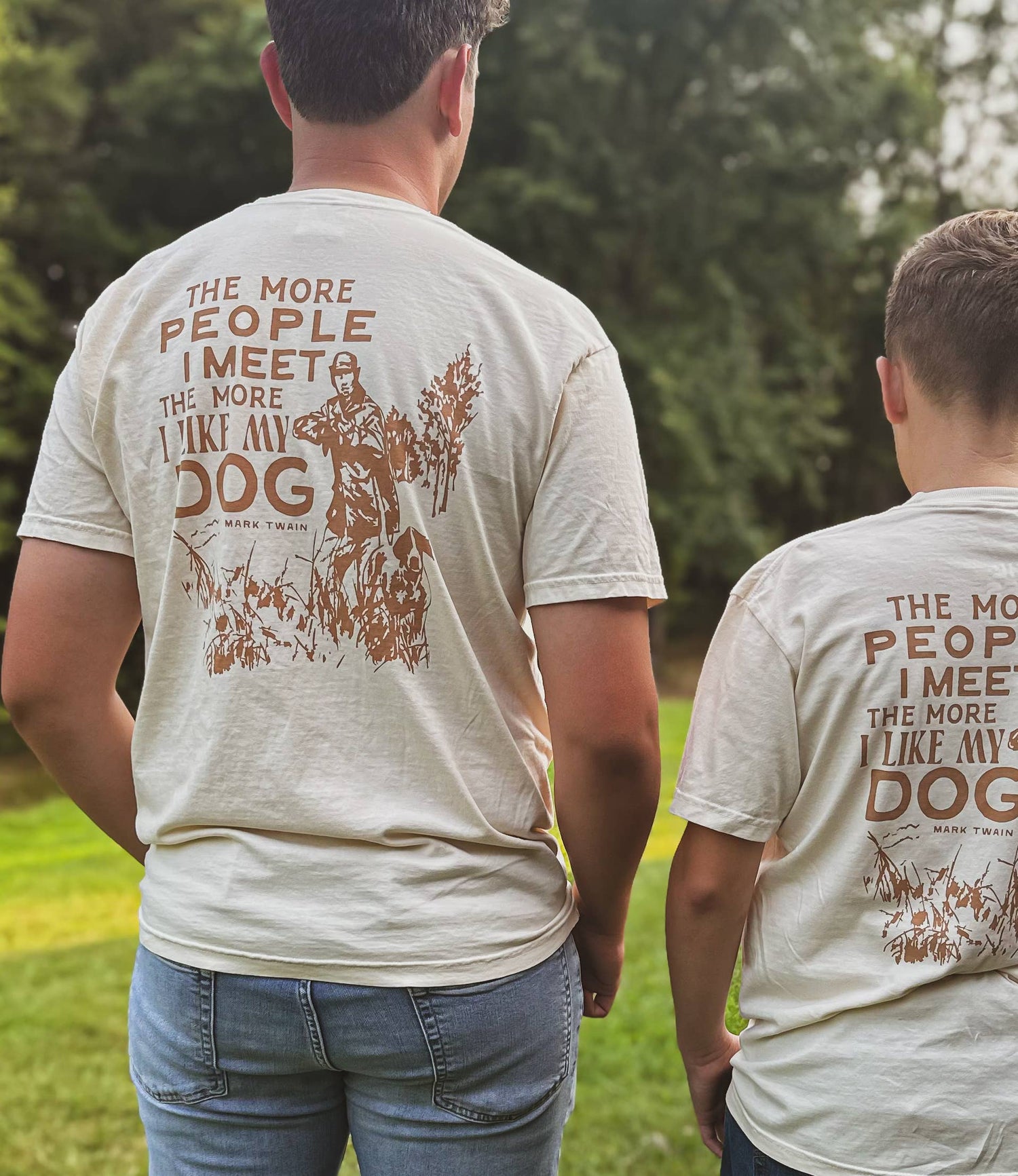 The More I Like My Dog Men's T-shirt