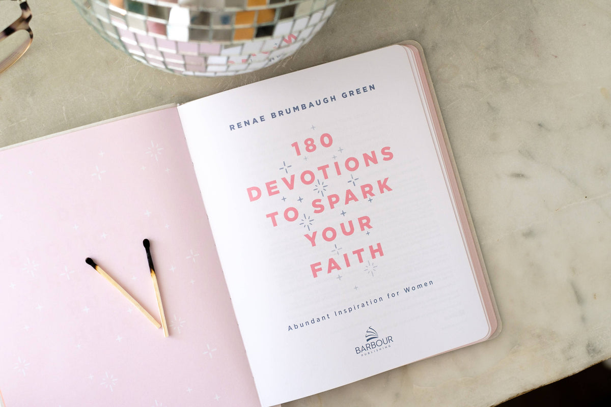 180 Devotions to Spark Your Faith Book