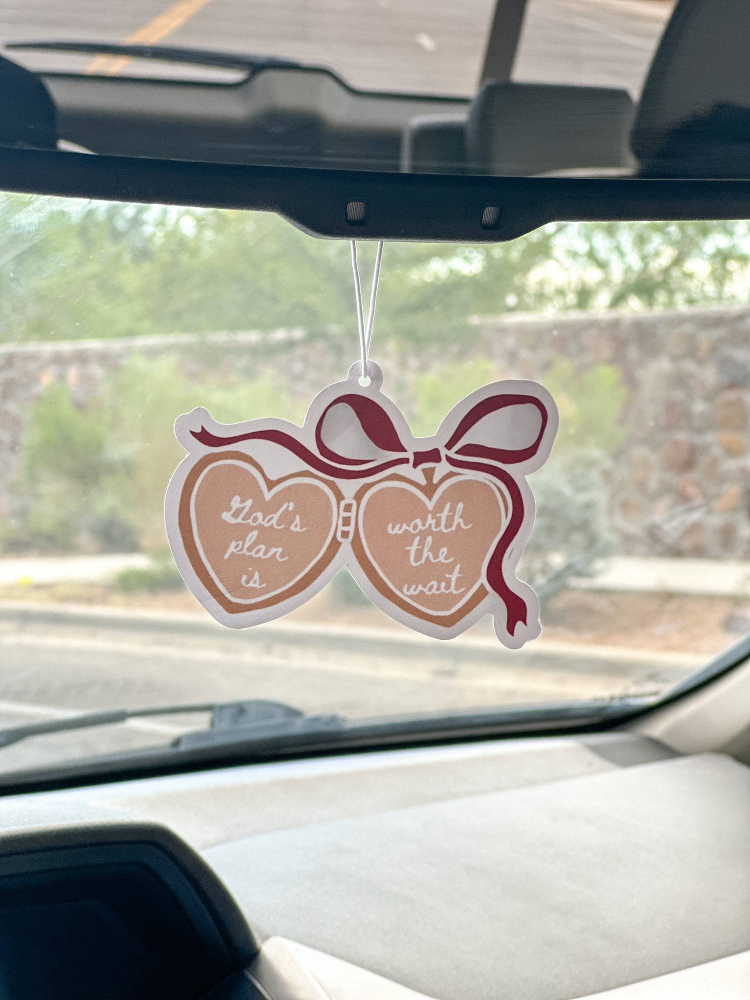 God's Plan is Worth the Wait Air Freshener