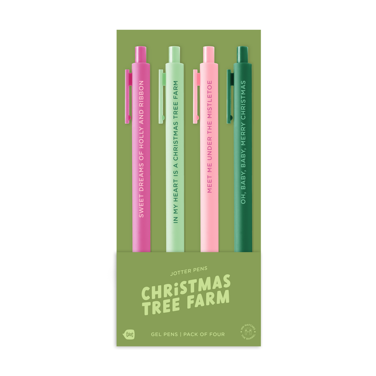 Seasonal Jotter Pen Sets