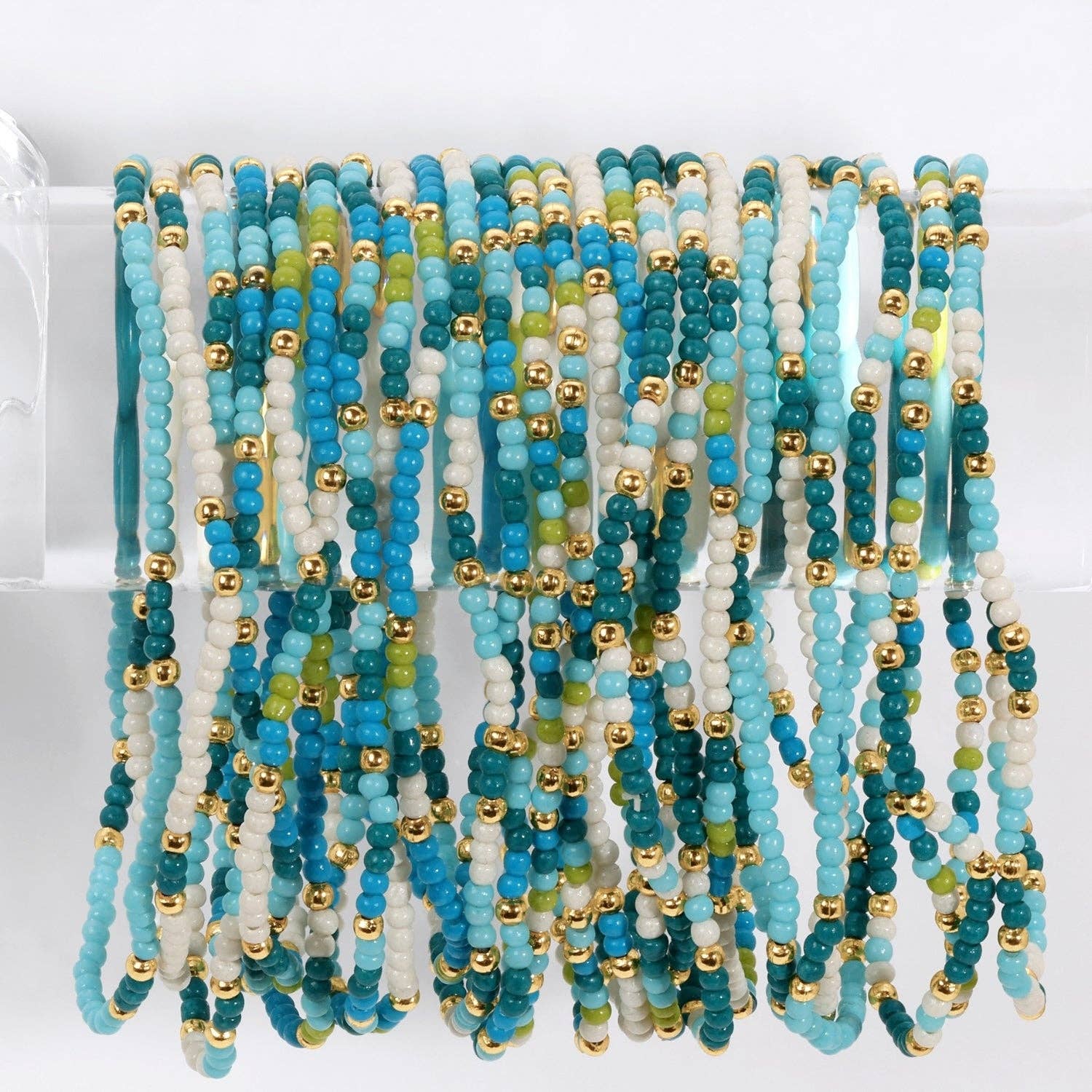 Assorted Stretch Seed Bead Bracelets