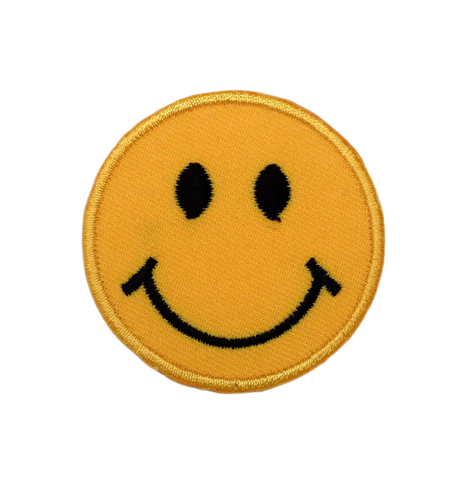 Smiley Face Iron on Patch