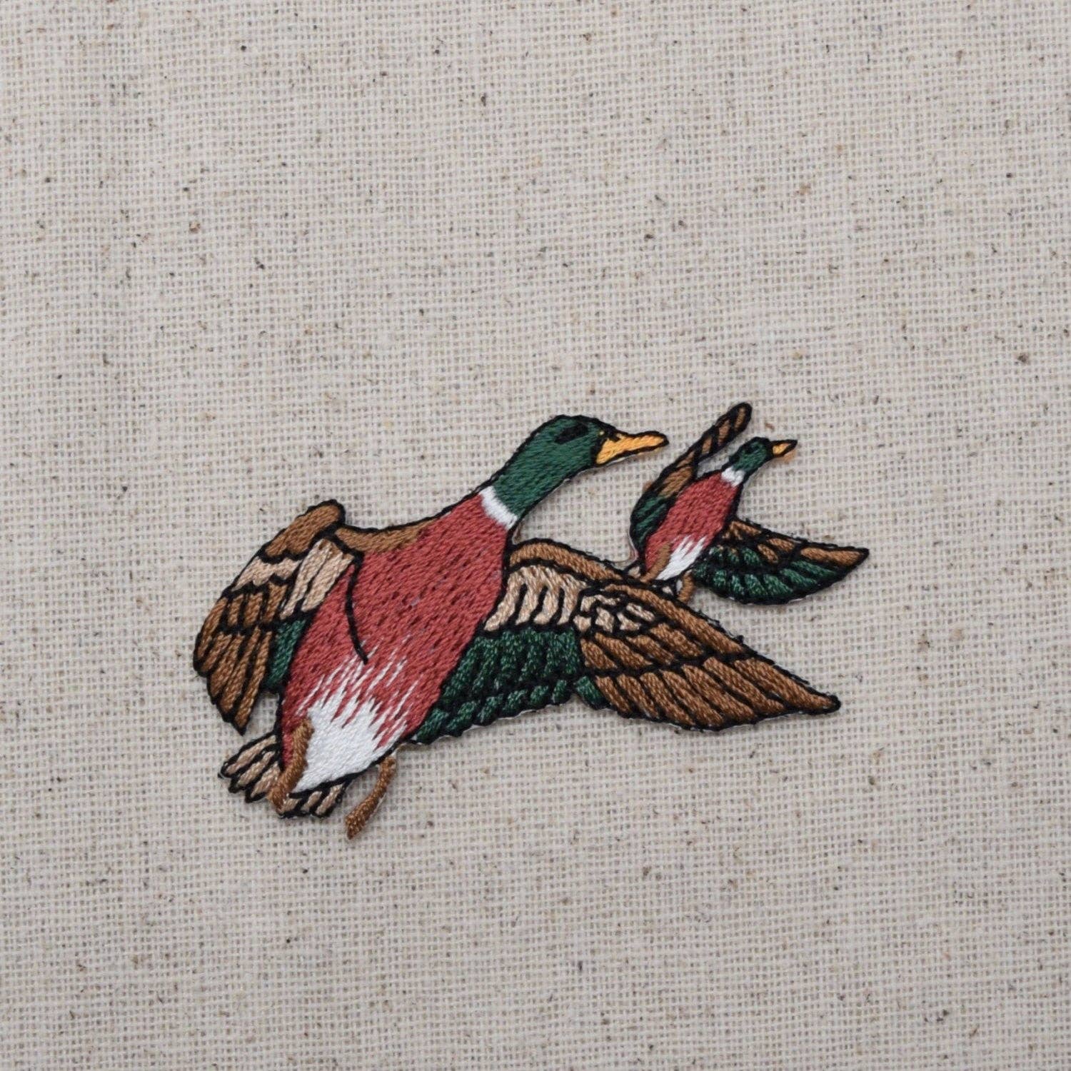 Mallard Drake Duck Iron on Patch