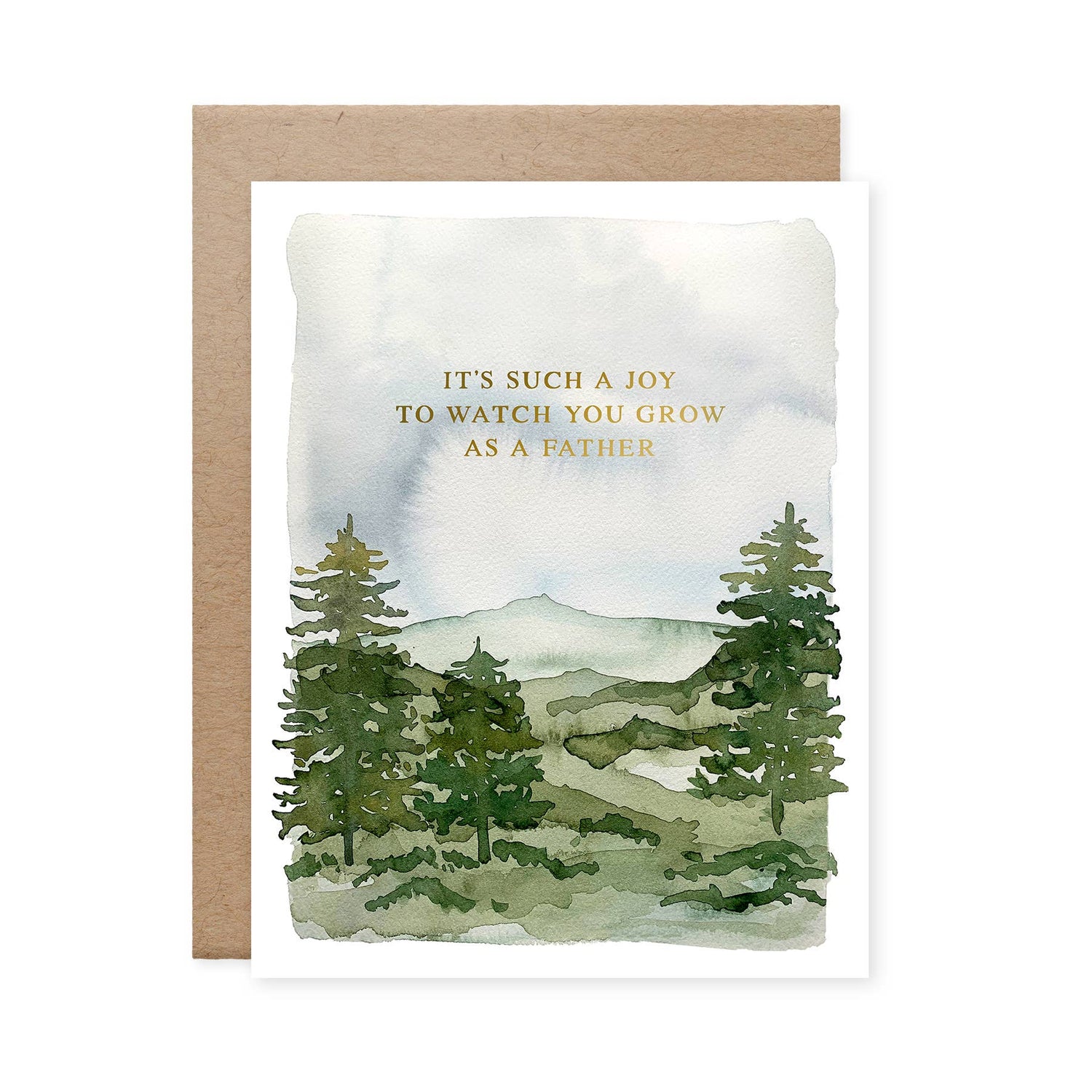 Growing As a Father Card