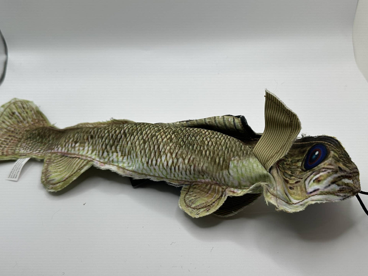 Denim Walleye Dog Toy