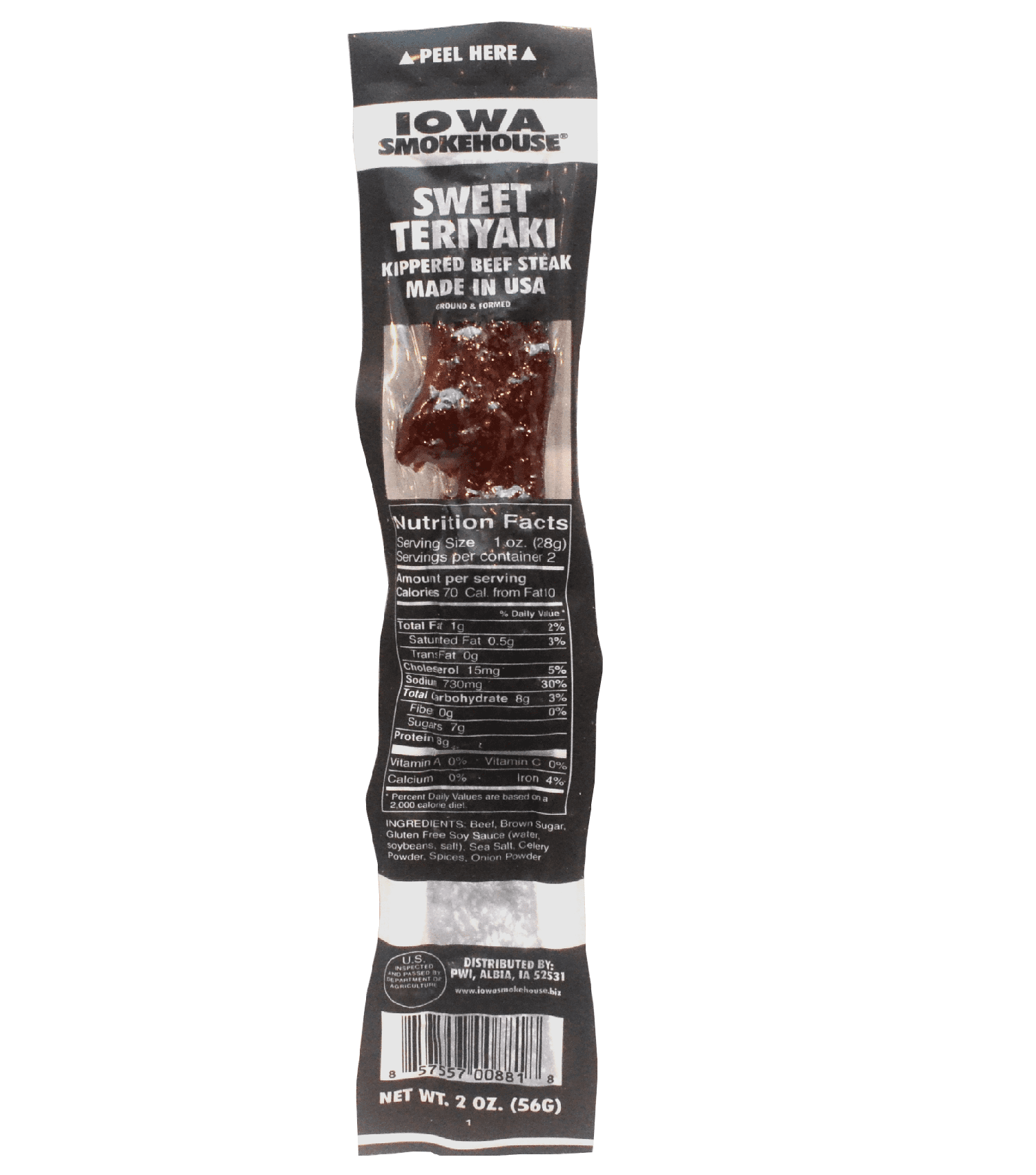 Sweet Teriyaki Kippered Beef Steak