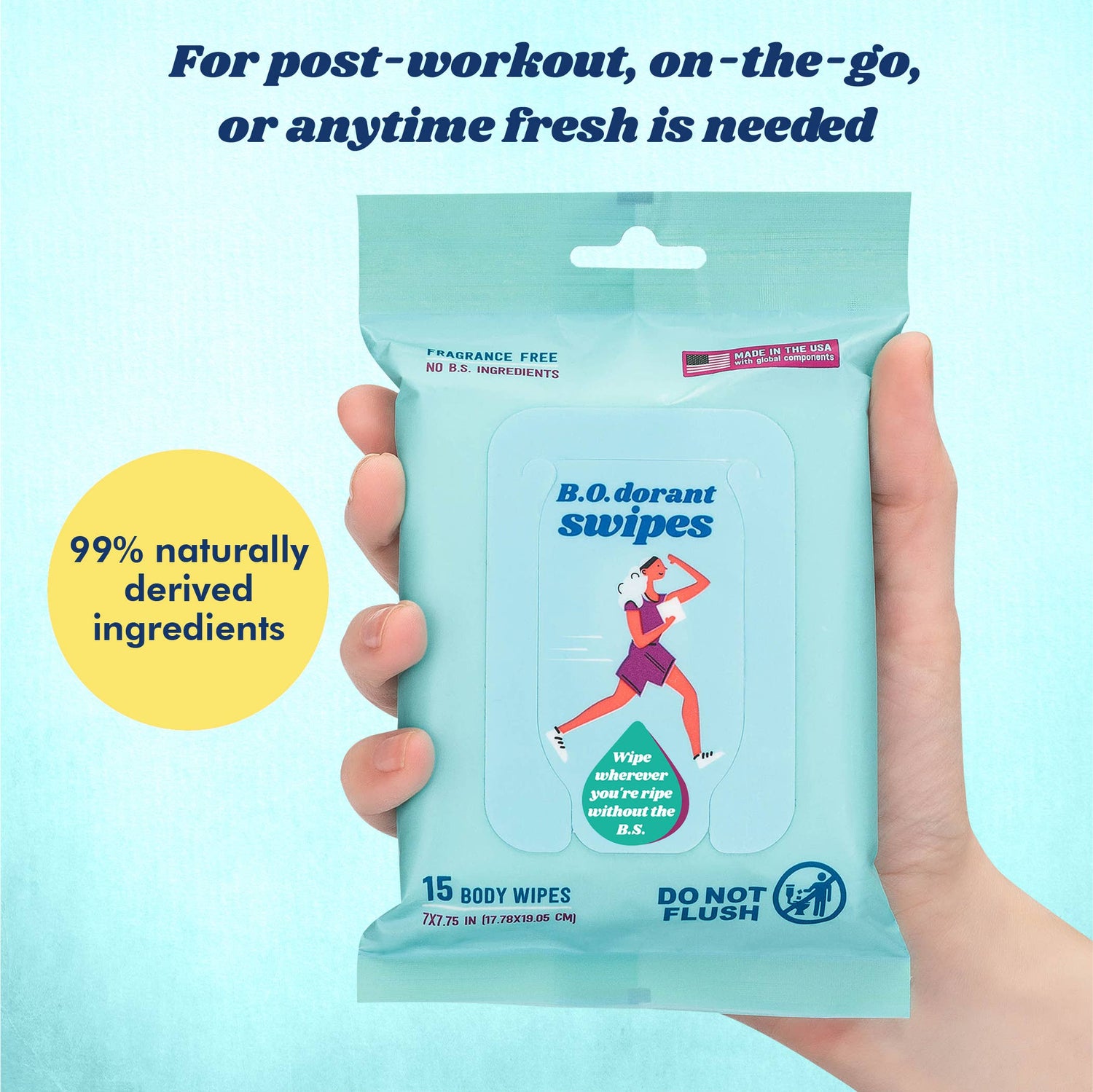 B.O.dorant Body Swipes