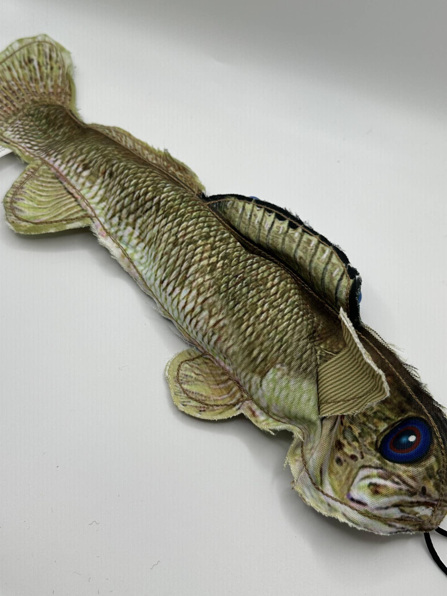 Denim Walleye Dog Toy