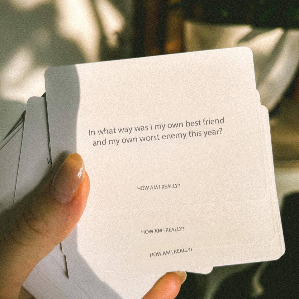 Journaling Prompt Cards for Mindfulness & Self-Reflection