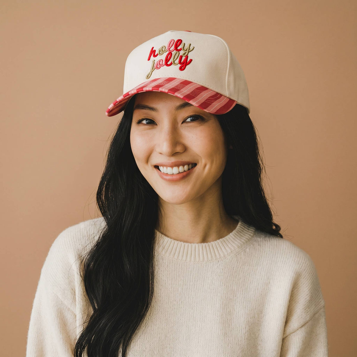 Classic Canvas Hat - Holly Jolly