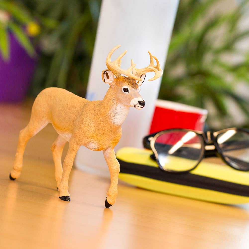 Whitetail Buck Toy Figurine