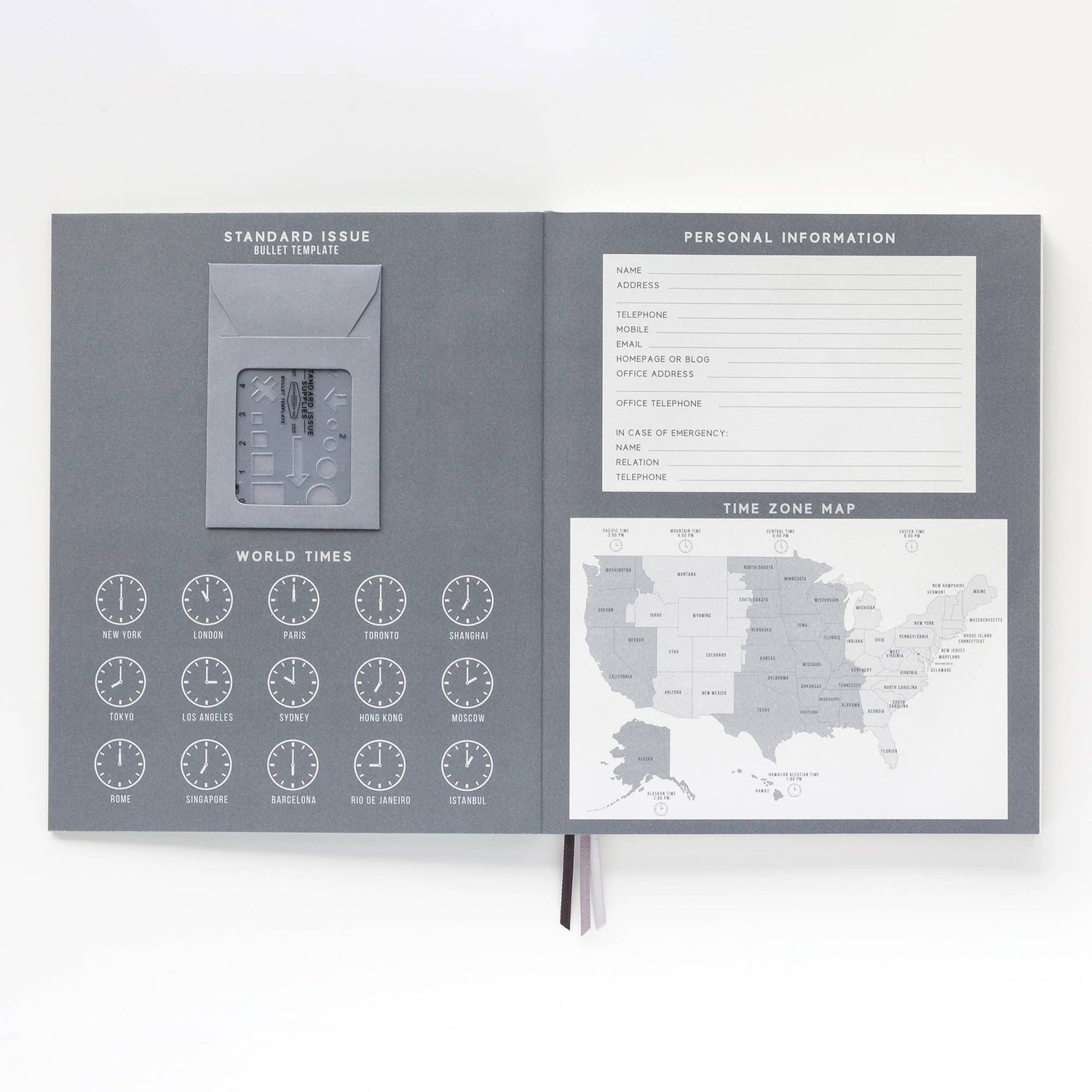 Standard Issue Planner Notebook No. 03 - Black