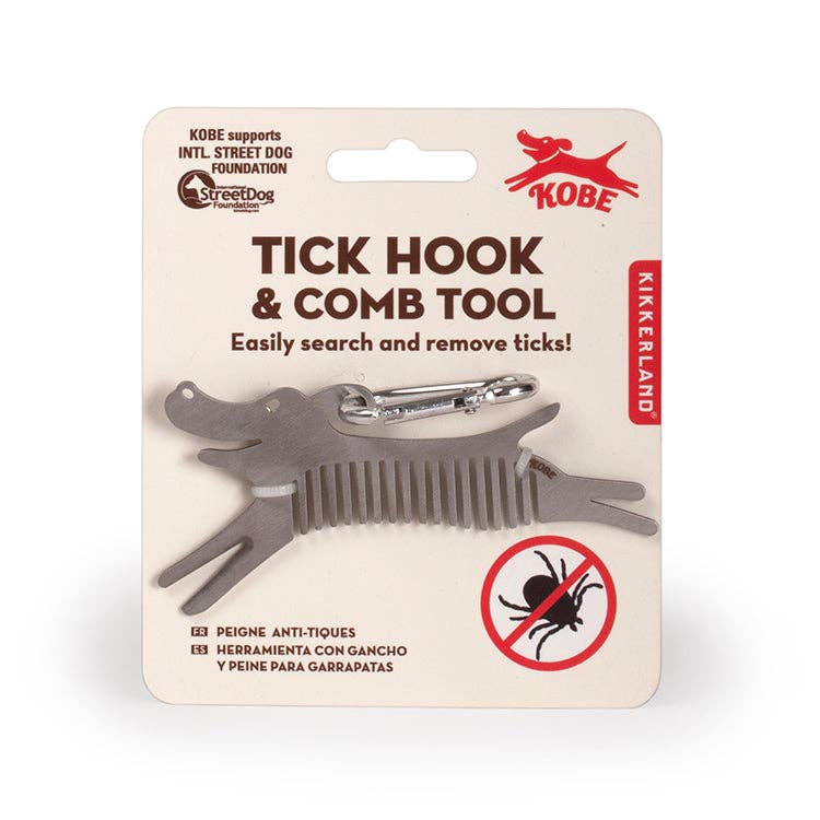 Tick Hook and Comb Tool