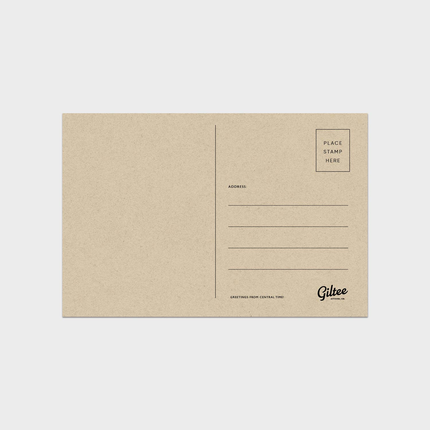 Central Time Postcards (Assorted 6 pack)