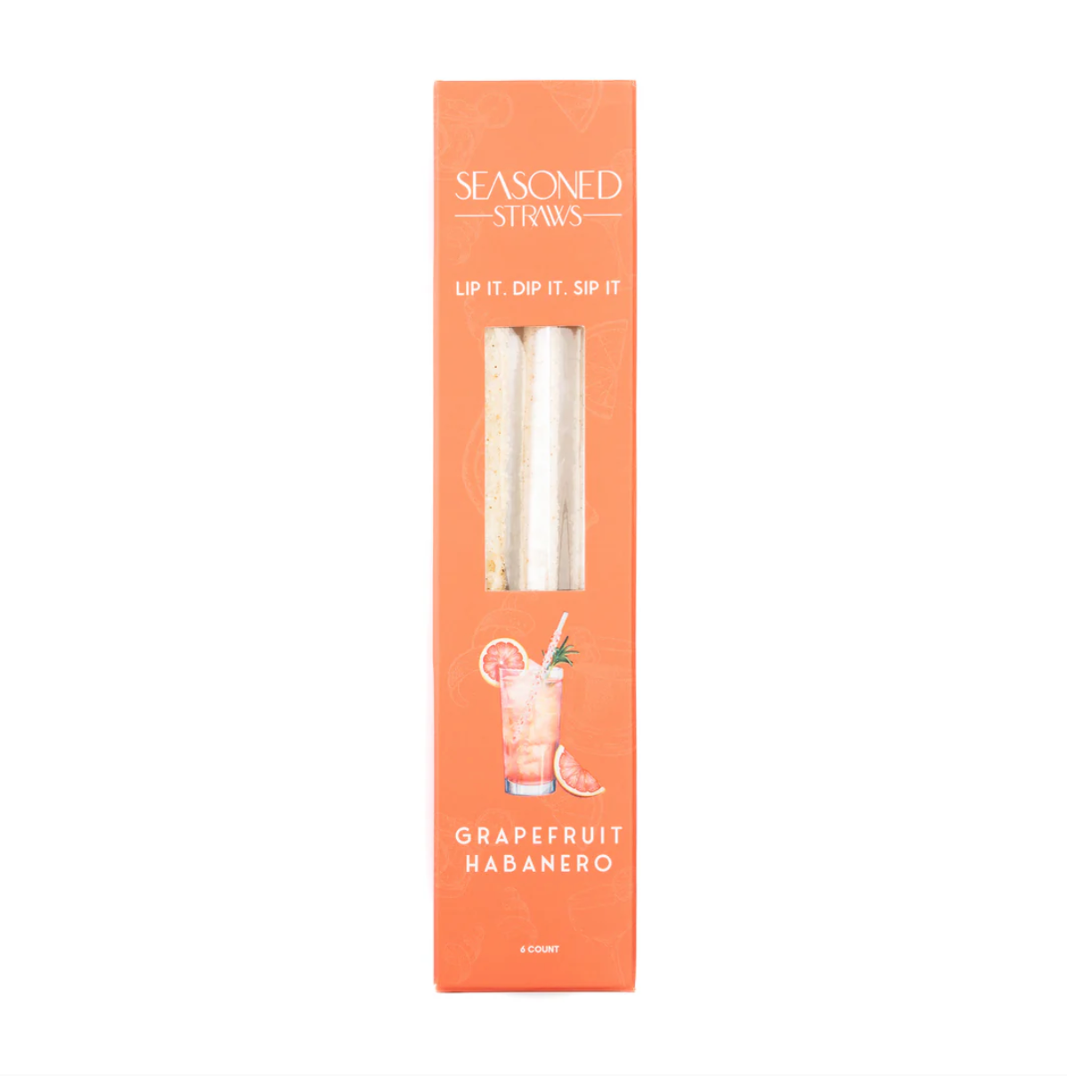 Grapefruit Habanero Seasoned Straws