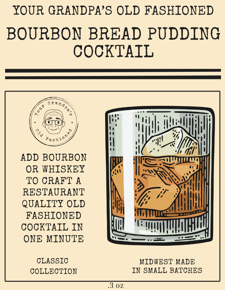 Bourbon Bread Pudding Cocktail Mix