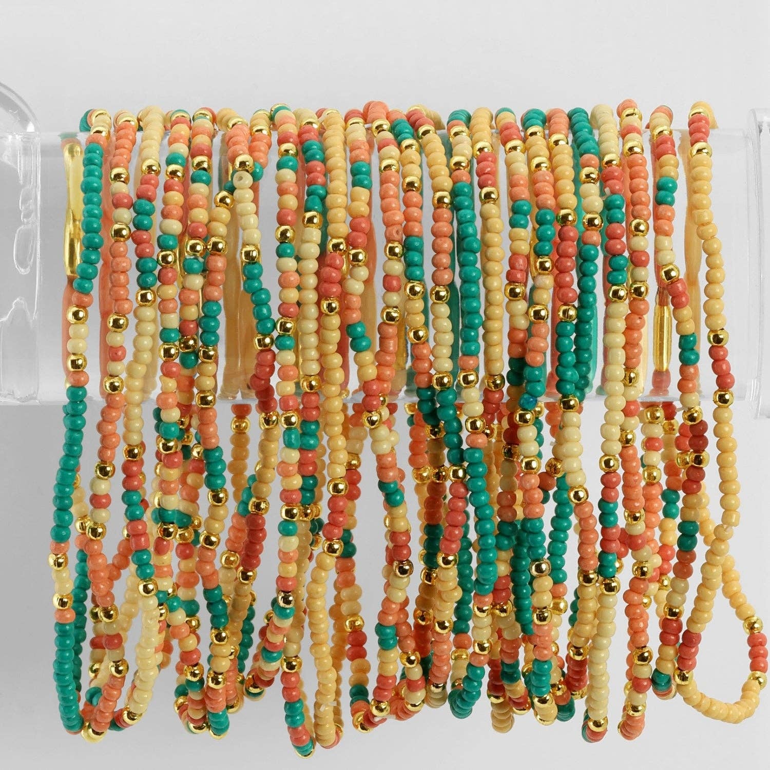 Assorted Stretch Seed Bead Bracelets