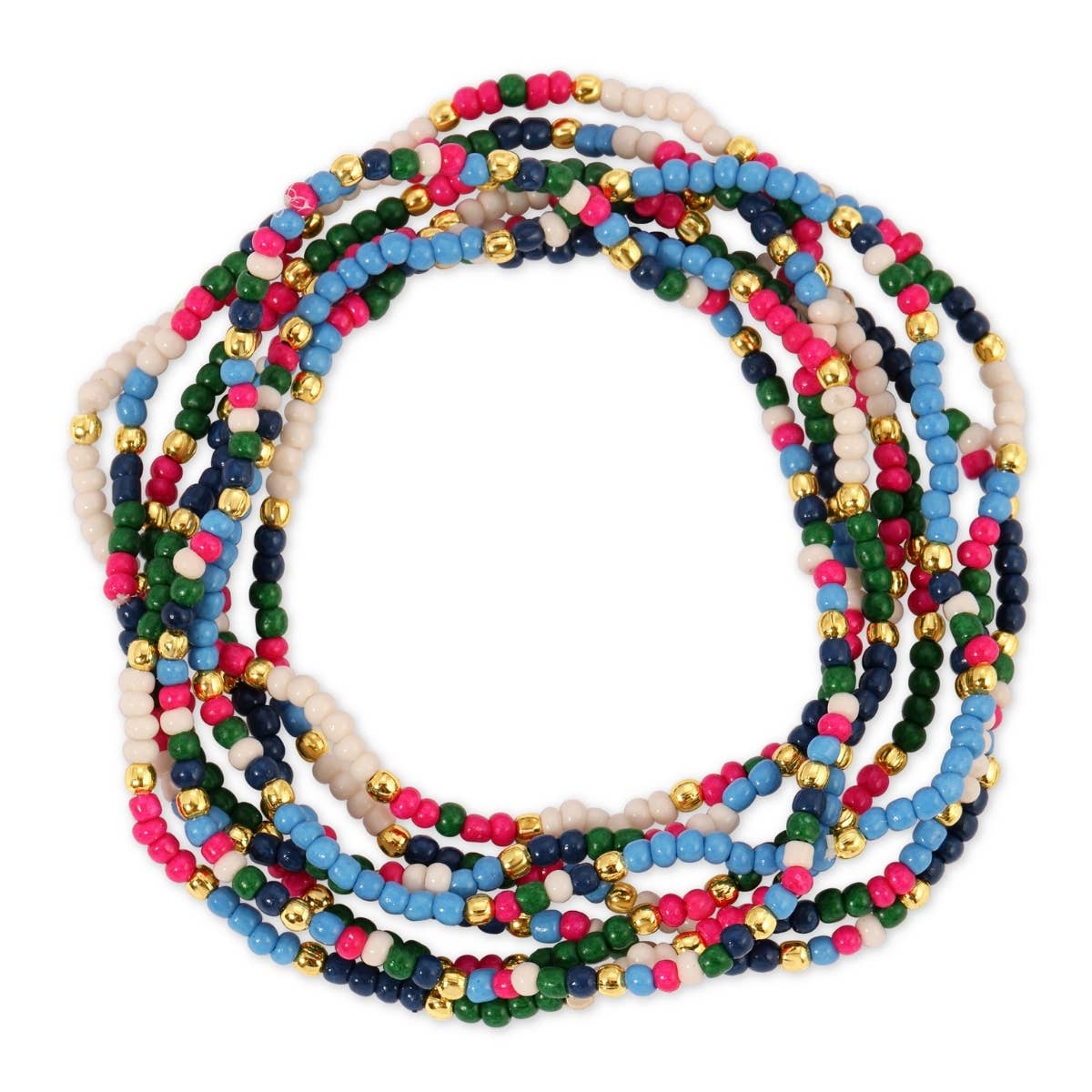 Assorted Stretch Seed Bead Bracelets