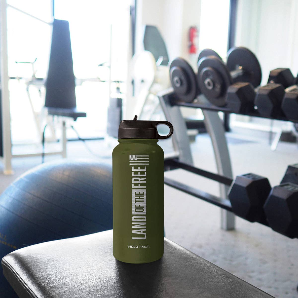 HOLD FAST 32 oz Stainless Steel Bottle