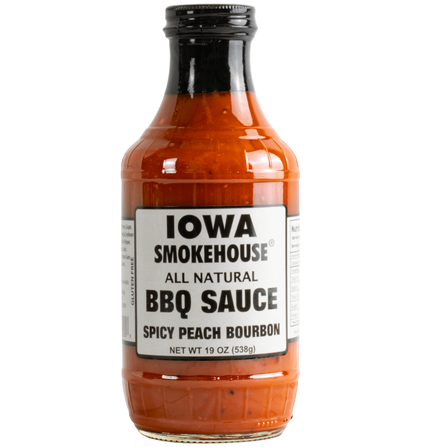 Spicy Peach Bourbon BBQ Sauce