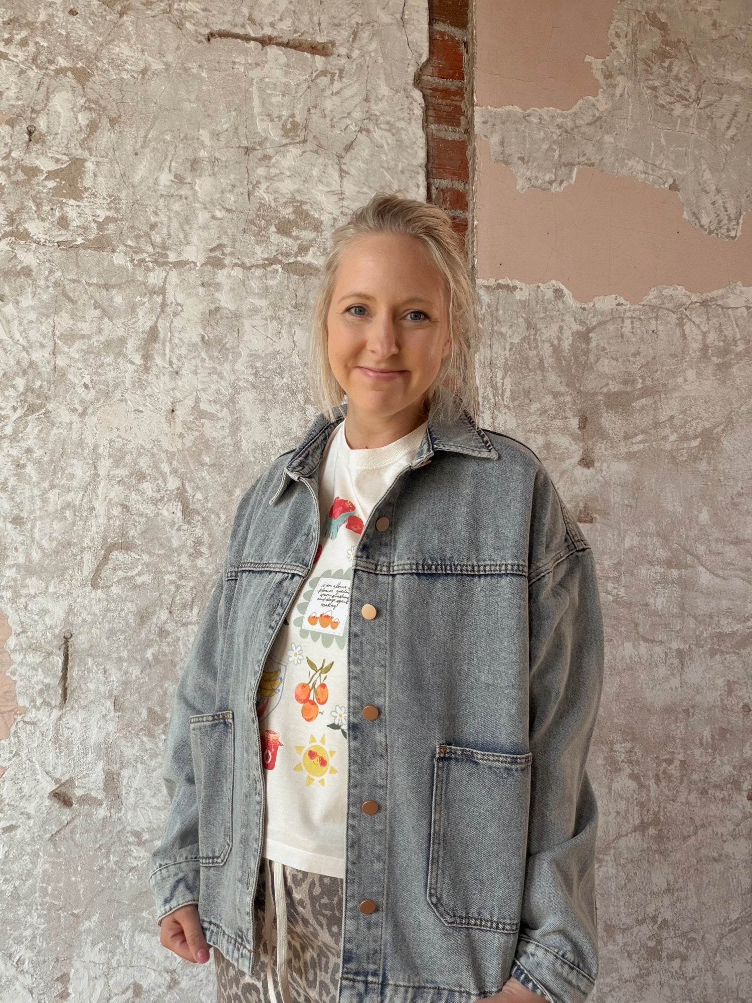 Vintage Denim Jean Jacket